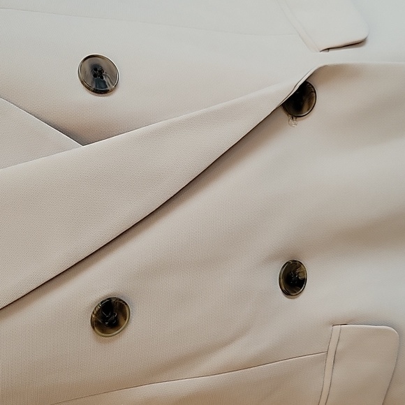 Express Suit Peak Lapel Double breasted Suit. New with tags. Boyfriend blazer - Picture 5 of 11